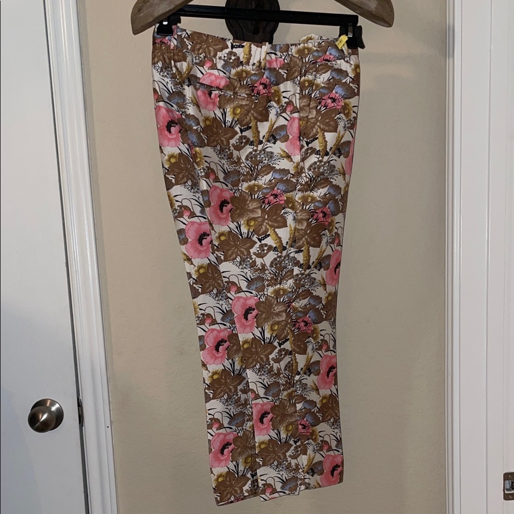 J. Crew Floral Silk Women's Pants